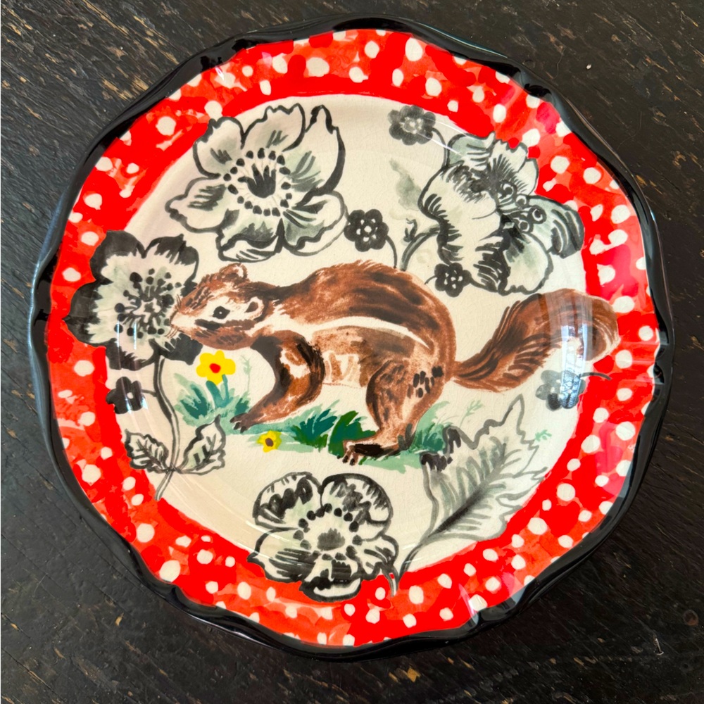 Anthropologie Por Toi Natalie Lete Plate